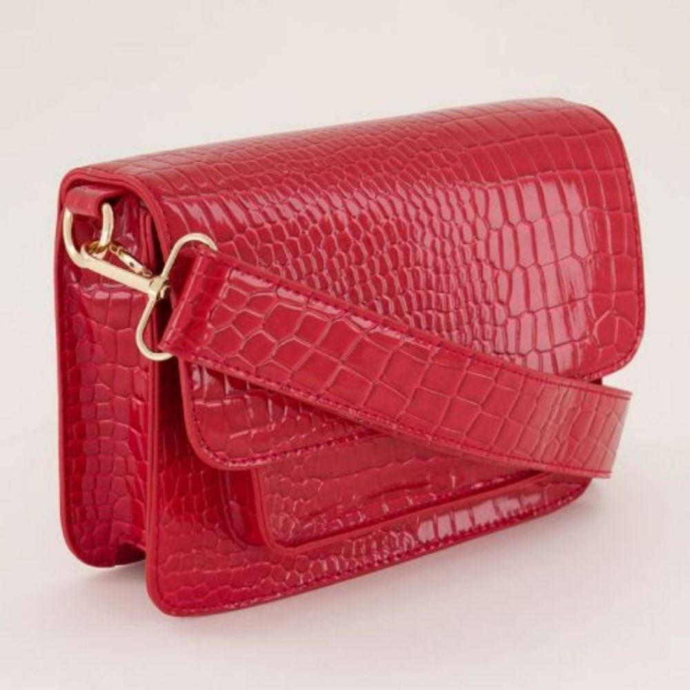 MY JEWELLERY | Croco schoudertas Rood